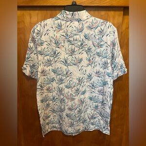 Cubavera viscose button down shirt size: Large new with tags